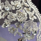 Beaded Double Sided Lace Trimming 6"