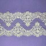 Beaded Double Sided Lace Trimming 6"