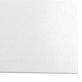 O'Creme Square White Cake Drum Board 12" x 1/4" Thick, Pack of 10