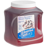 J. Hungerford Smith Cherry Dessert Topping 123.4 oz. - 3/Case