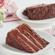 David's Cookies Annie's 14-Slice Pre-Cut Chocolate Overload Cake 7.2 lb. - 2/Case