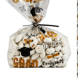 Graduation Cellophane Favor Bags with Twist Ties – 5" x 11.5", 12ct