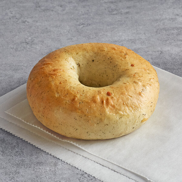 Original Bagel New York Style Spinach Bagel 4.5 oz. - 75/Case