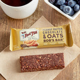 Bob's Red Mill 1.76 oz. Peanut Butter Chocolate & Oats Bar - 144/Case