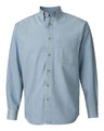 Denim Long Sleeves Shirt Tall Sizes