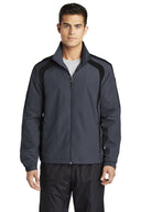 Sport-Tek Men's Colorblock Raglan Jacket popular choice for Man With a stylish and comfortable jacket suitable for various outdoor activities and casual wear