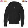 JERZEES® NuBlend Youth Full Zip Hooded Sweatshirt