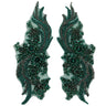 Crystal Rhinestone Floral Applique