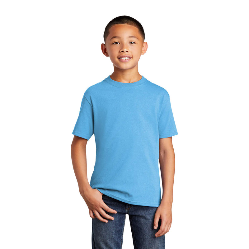 Port & Company® Youth Core Cotton DTG Tee