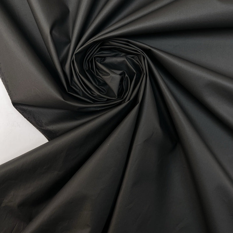 Black Cotton Jacket Cotton Fabric