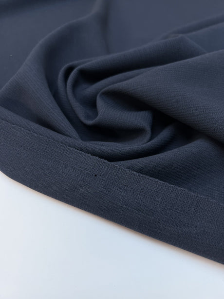 Wool Crepe Blue Shades