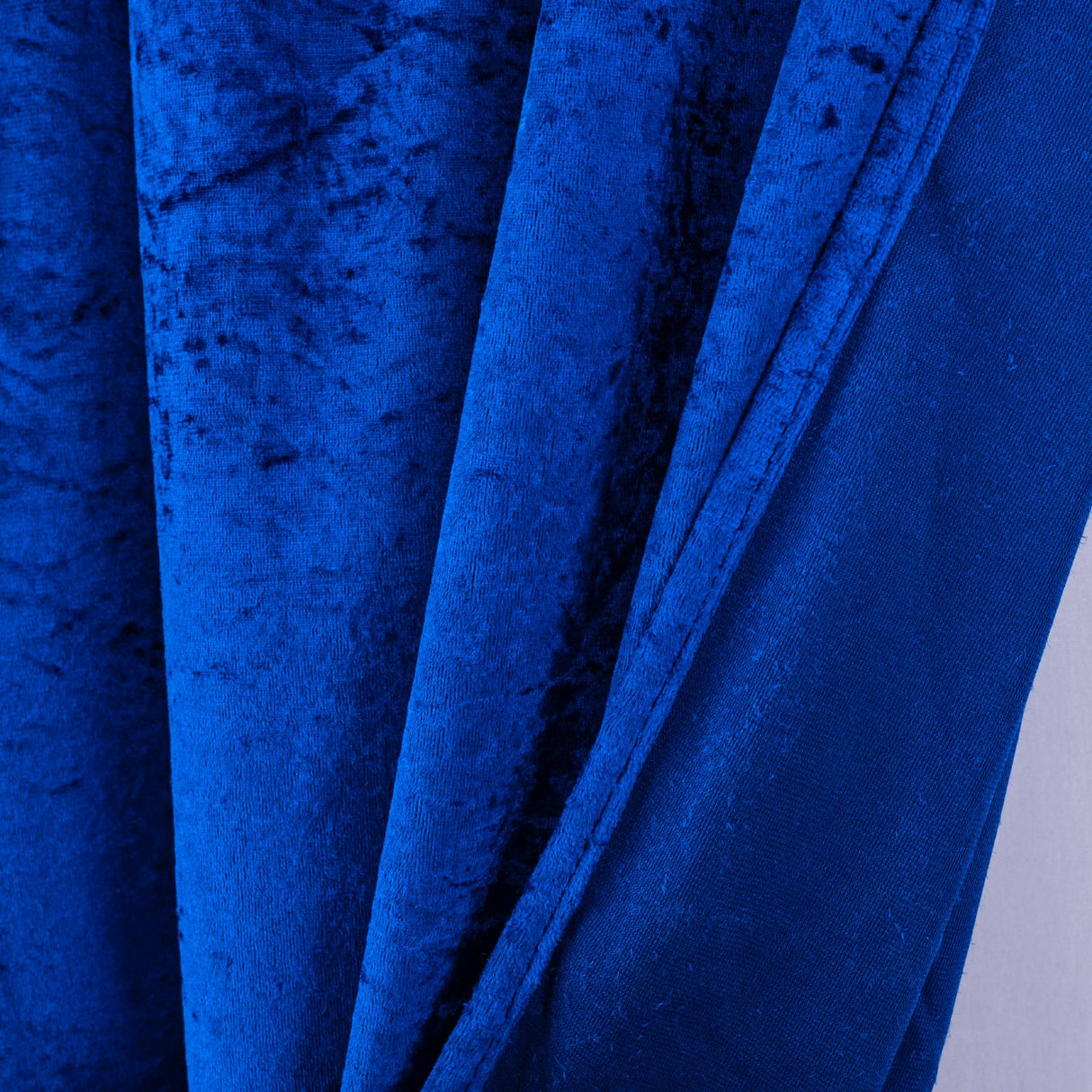 Velvet Backdrop Drape Panel 16 ft x 57 in Royal Blue