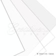 22" X 22" Translucent Floral Wrap-20 Pcs (White)