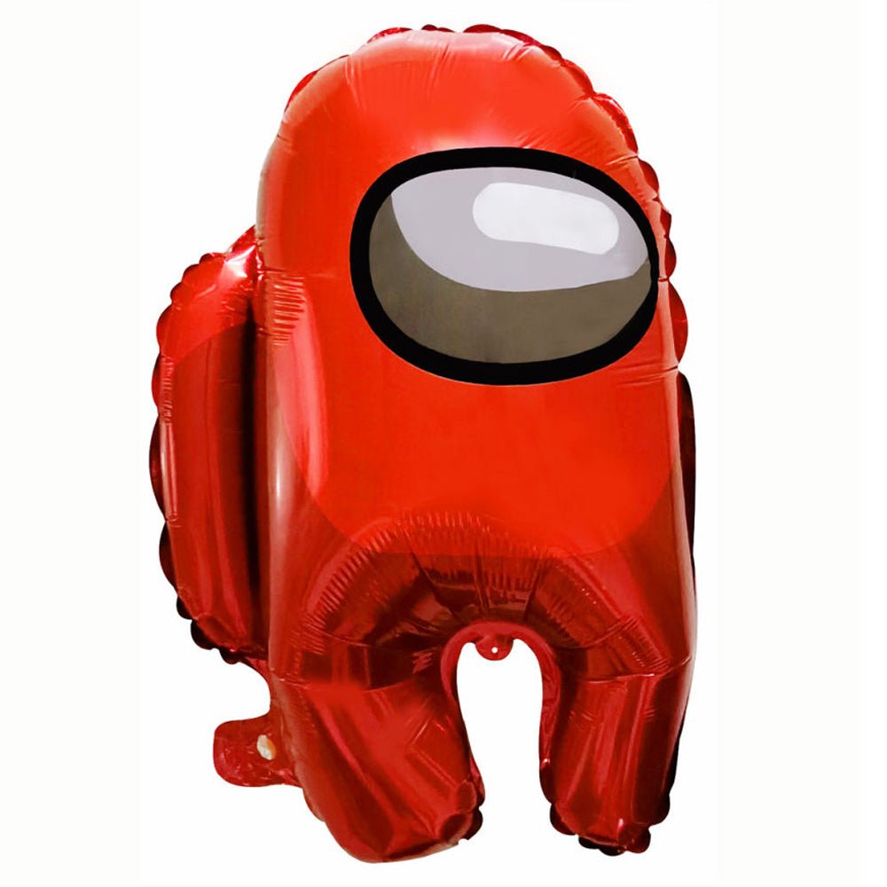 Foil Balloon Among Us Crewmate Red