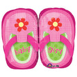 Foil Balloon Baby Girl Pretty Pink Shoes 22 Inch