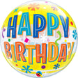 Bubble Balloon Birthday Fun & Yellow Bands