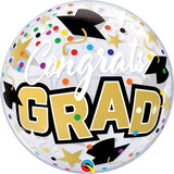 Graduation Bubble Balloon 22 Inch Congrats Grad