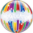 Bubble Balloon Congratulations Shooting Stars