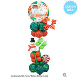 Christmas Bubble Balloon 22 Inch