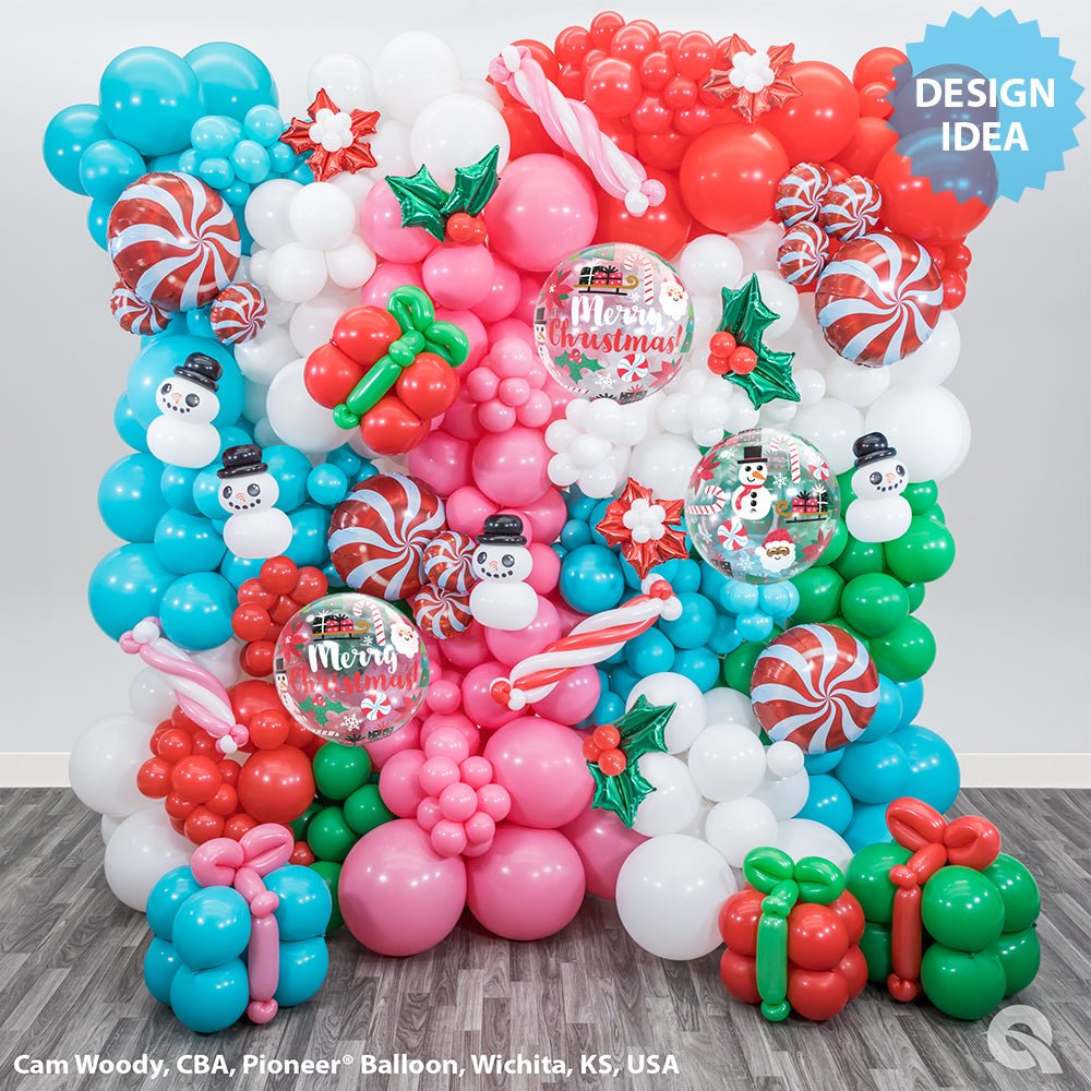 Christmas Bubble Balloon 22 Inch