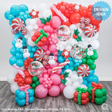 Christmas Bubble Balloon 22 Inch
