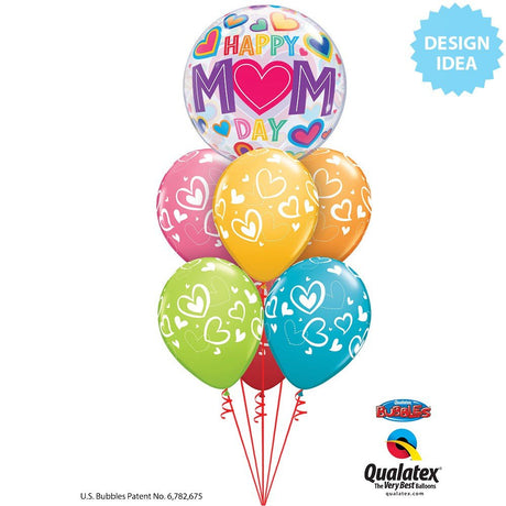 Bubble Balloon Mother's Day Big Hearts