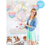 Bubble Balloon Mother's Day Floral Pastel