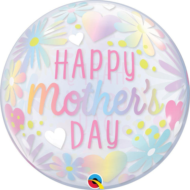 Bubble Balloon Mother's Day Floral Pastel