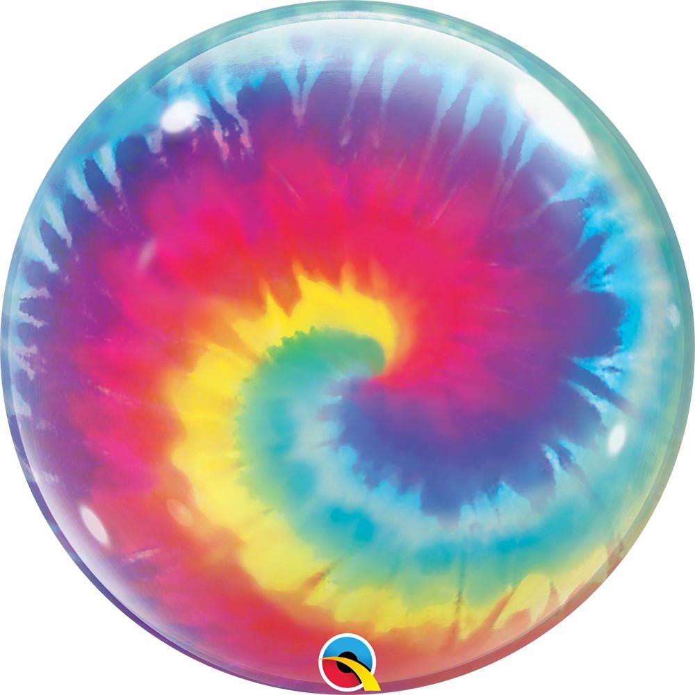 Bubble Balloon Tie Dye Swirls