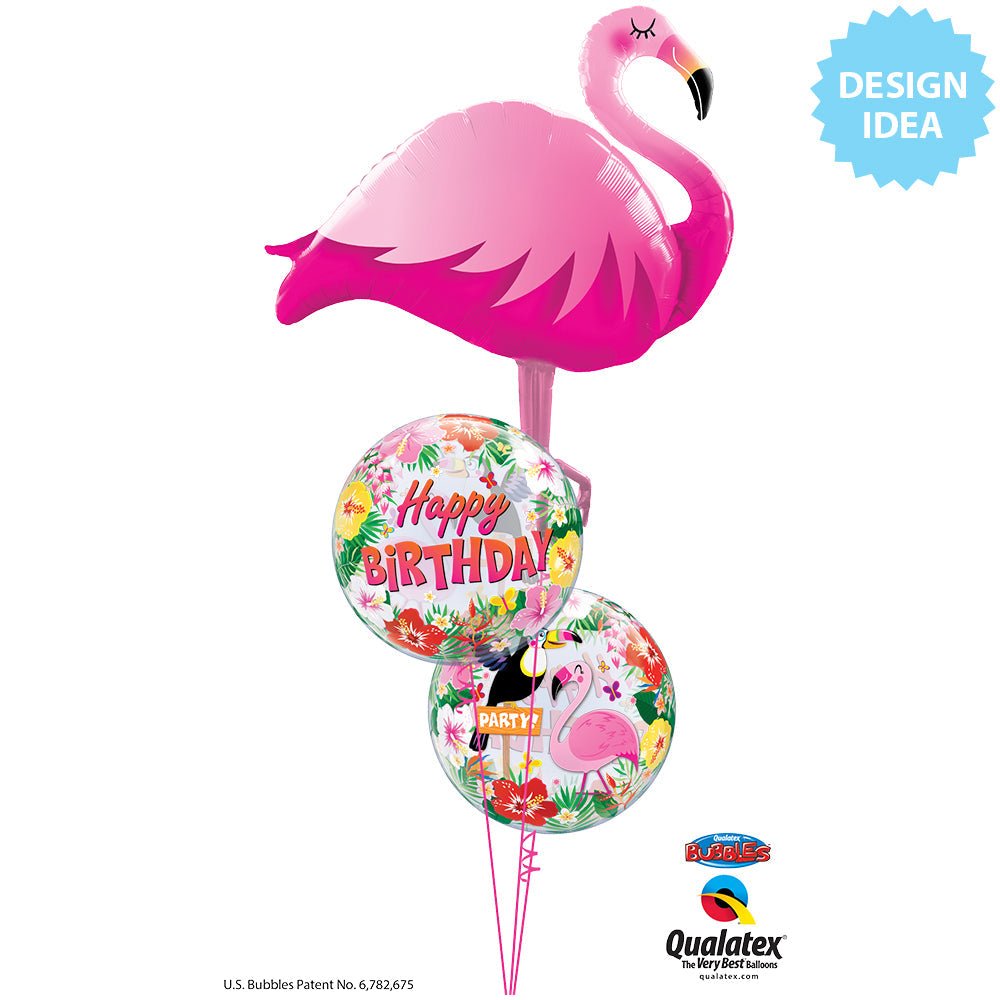 Bubble Balloon Tropical Birthday Party