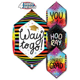 Foil Balloon 22 Inch Dimensional Colorful Grad