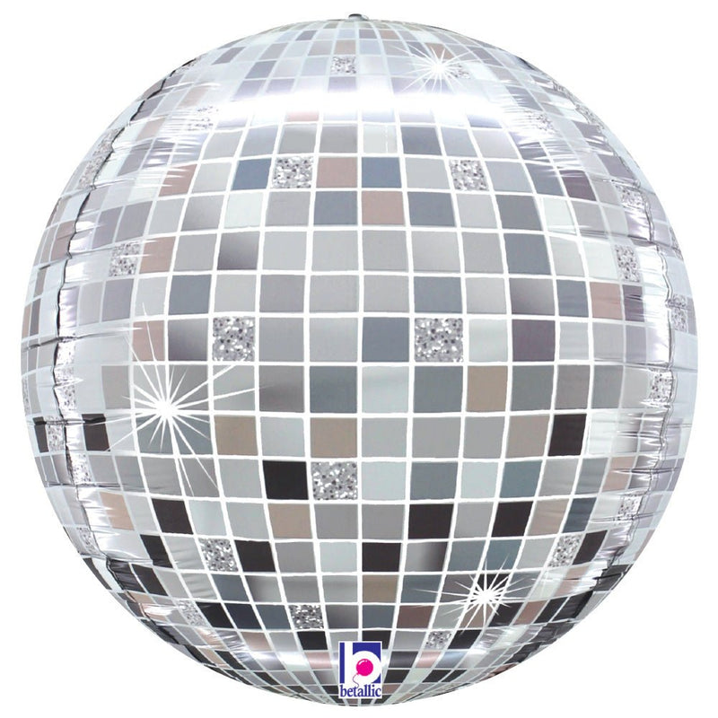 Foil Balloon Disco Ball Globe 22 Inch