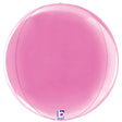Foil Balloon Fuchsia Globe 22 Inch