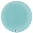 Foil Balloon 22 Inch Pastel Blue Globe
