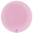 Foil Balloon 22 Inch Pastel Pink Globe