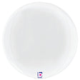 Foil Balloon 22 Inch White Globe