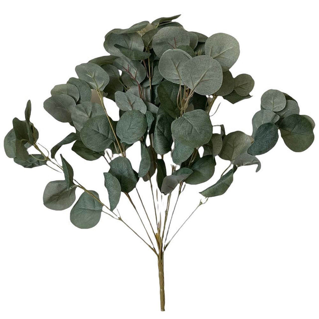 Silk Flowers Eucalyptus Bush