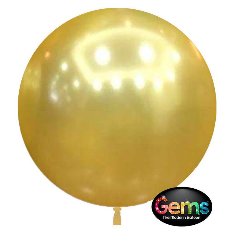 GEMS Balloon Bright Gold 3 Pack