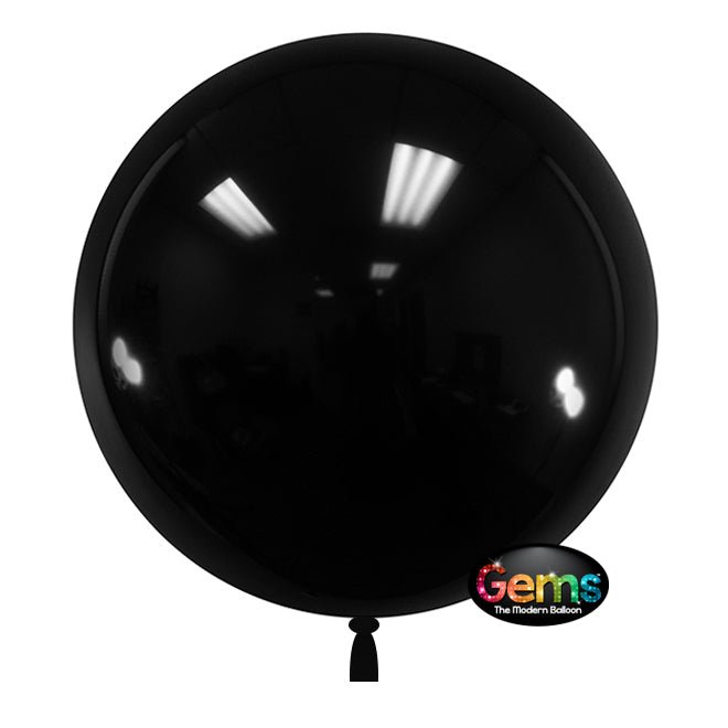 Plastic Balloon GEMS Raven Black 22 Inch