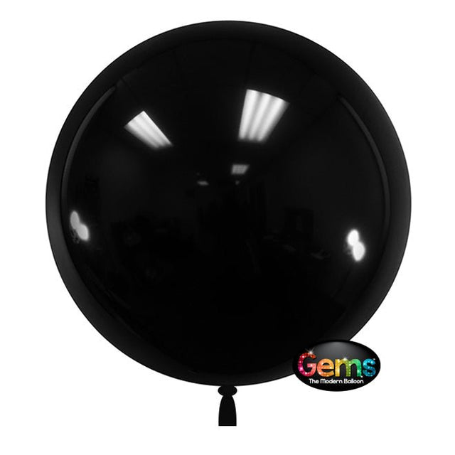 Plastic Balloon GEMS Raven Black 22 Inch