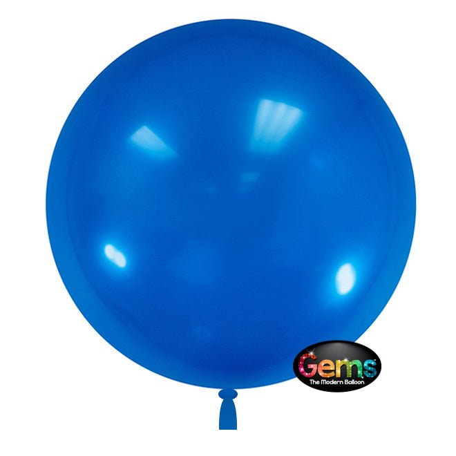 GEMS Balloon Royal Blue 22 Inch 3 Pack