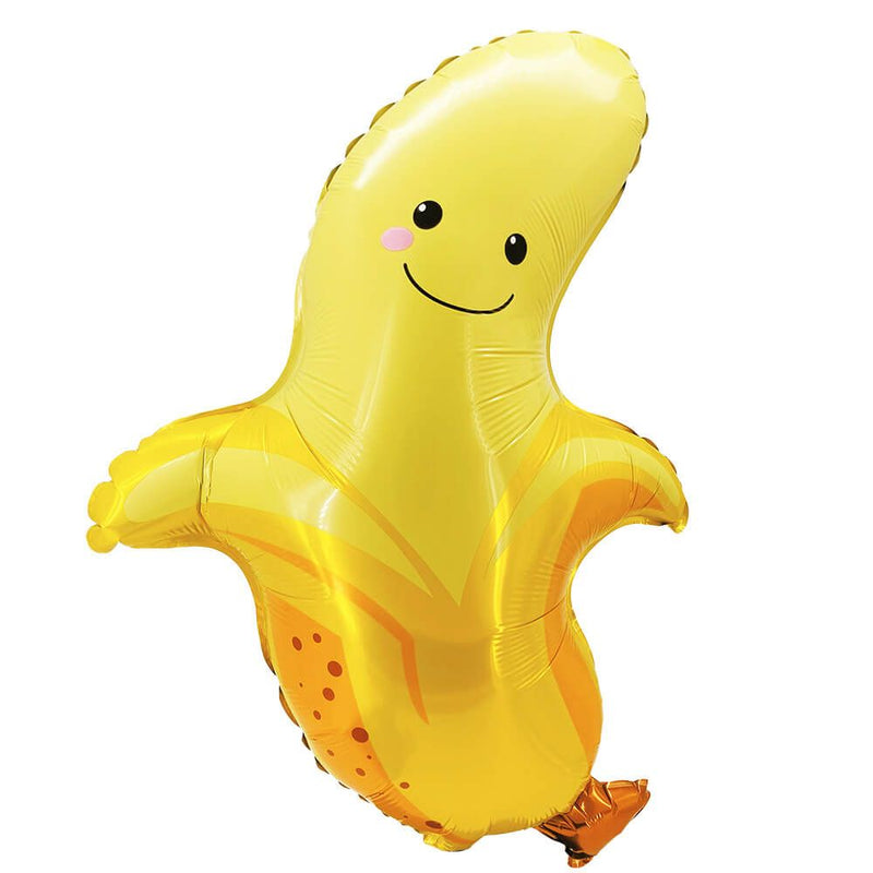 Banana Foil Balloon 22 Inch Smiling