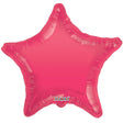 Star Balloon Flamingo Pink 22 Inch