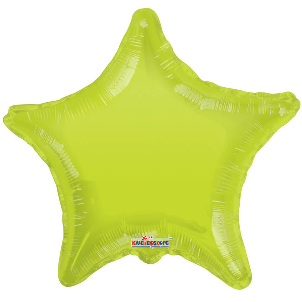 Foil Balloon 22 Inch Star Kiwi
