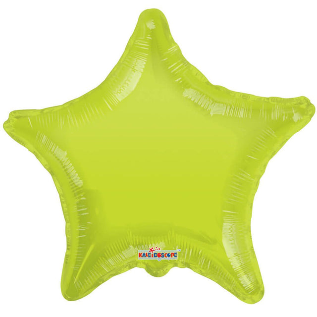 Foil Balloon 22 Inch Star Kiwi