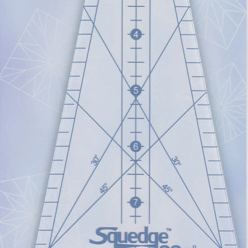 Quilting Ruler 22.5 Degree Squedge Ruler