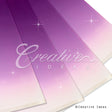 22.8" X 22.8" Gradiant Floral Wrap-15 Pcs (Lavender)