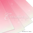 22.8" X 22.8" Gradiant Floral Wrap-15 Pcs (Light Pink)