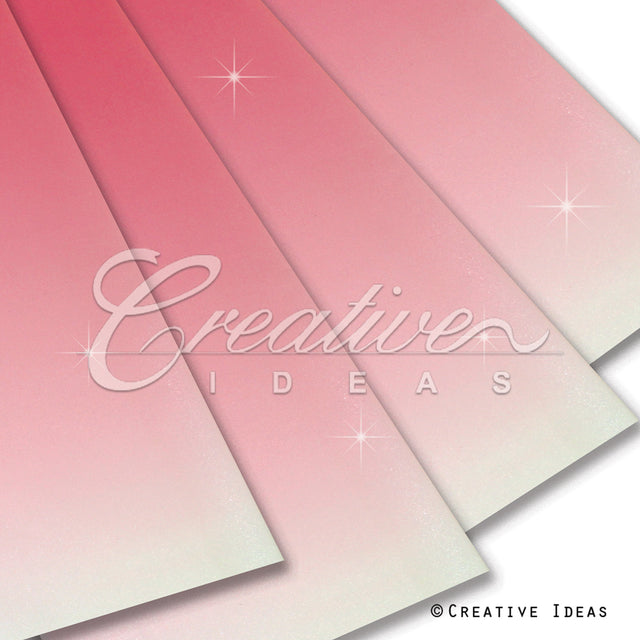 22.8" X 22.8" Gradiant Floral Wrap-15 Pcs (Mauve)