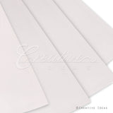 22.8" X 22.8" Solid Color Floral Wrap-20 Pcs (Antique White)